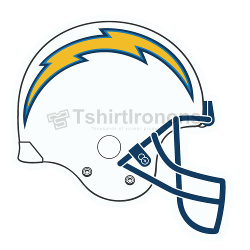 San Diego Chargers T-shirts Iron On Transfers N741 - Click Image to Close